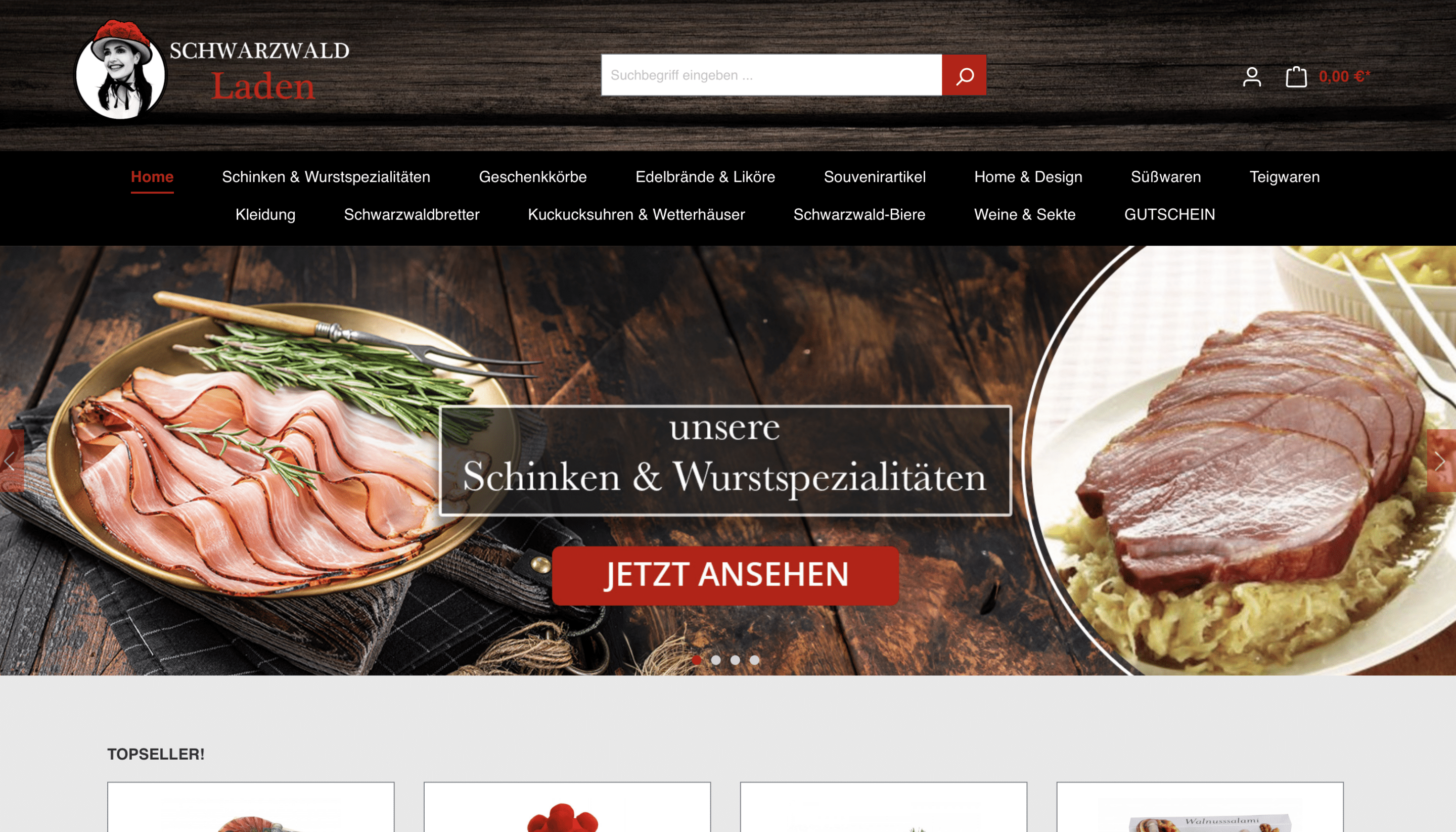 Schwarzwald-Laden.de Shopware 6 Shop